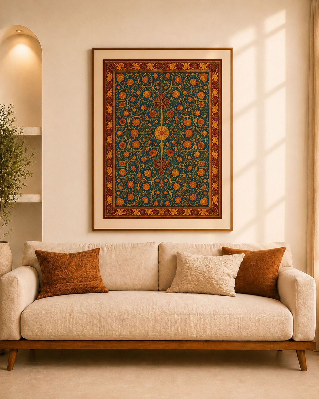 Trendy Floral Art on Museum Quality - Canvas