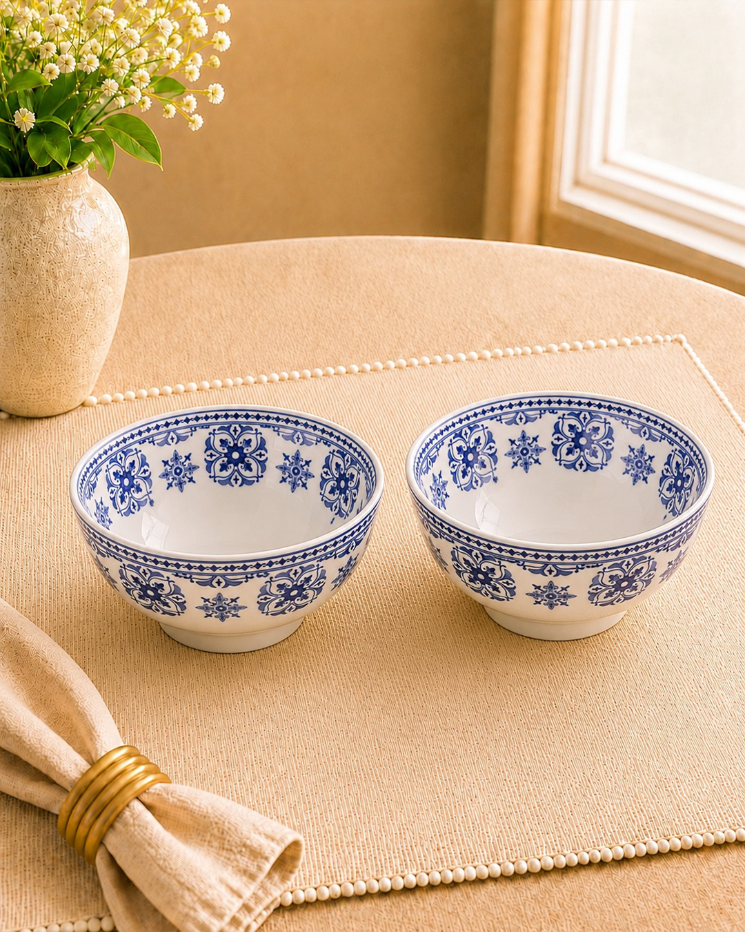 Stylish serve bowls - 7 inch
