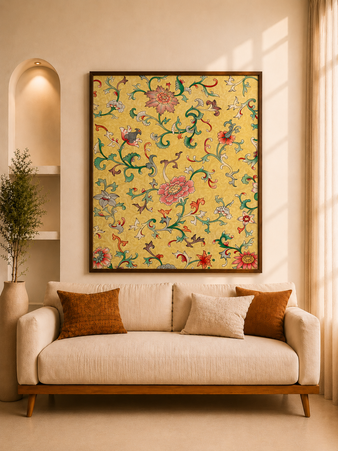 Flower Illustration 18X12inch