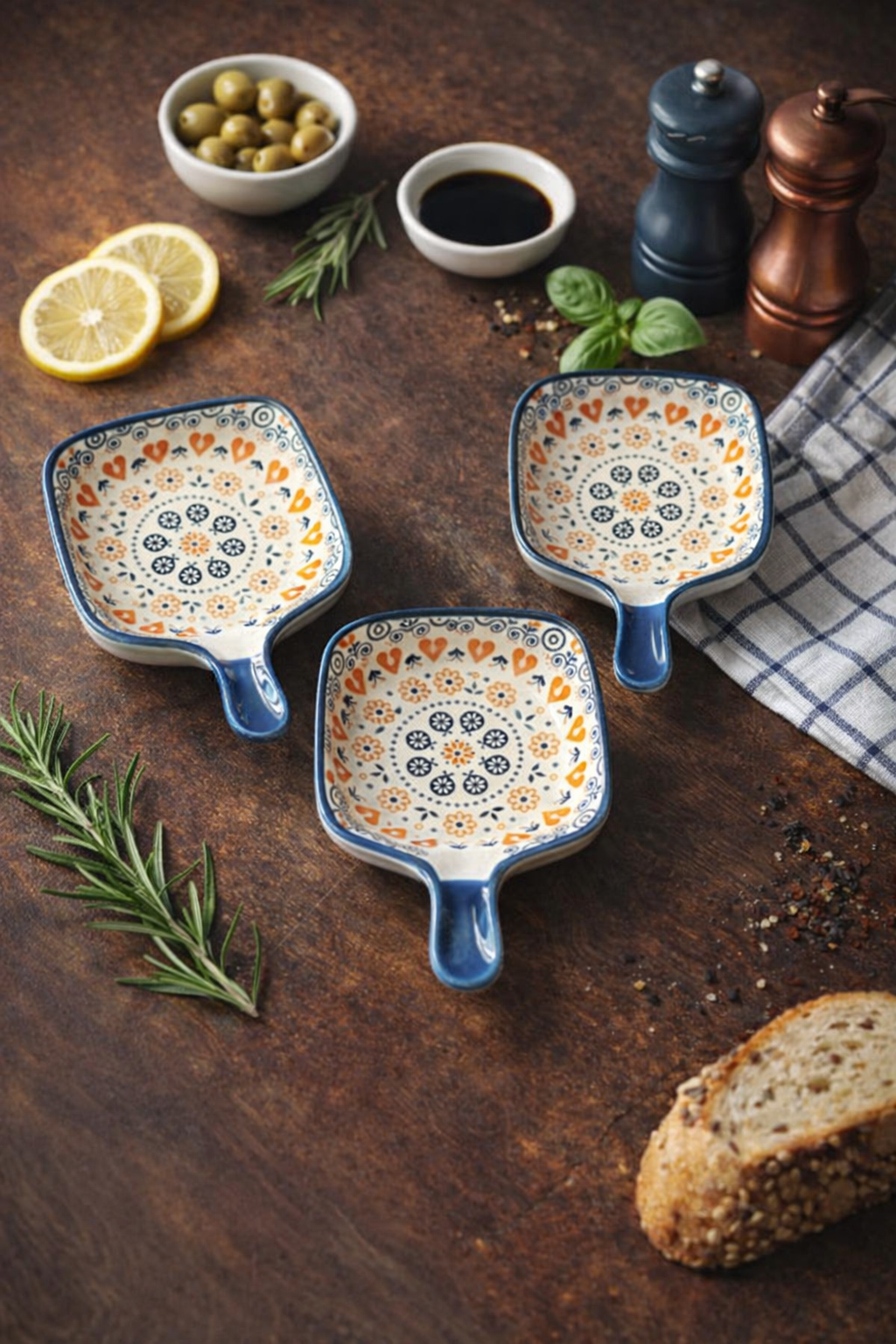 Mandala Saucepans set of 3