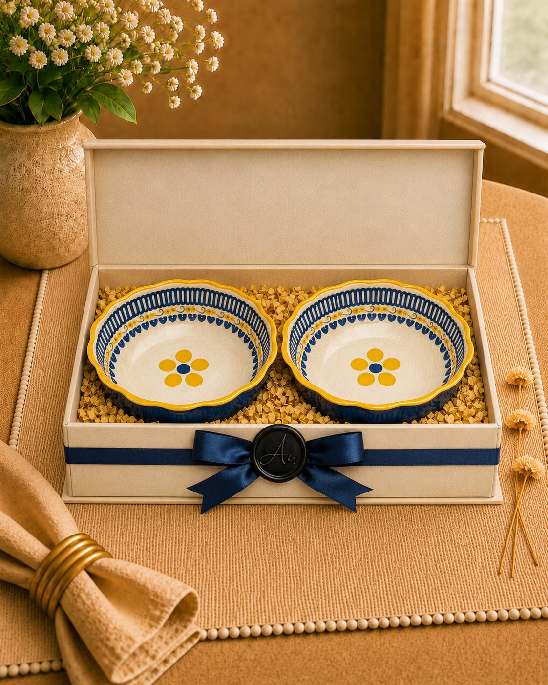 The Coastal Garden Collection - Set of 2 Bowls