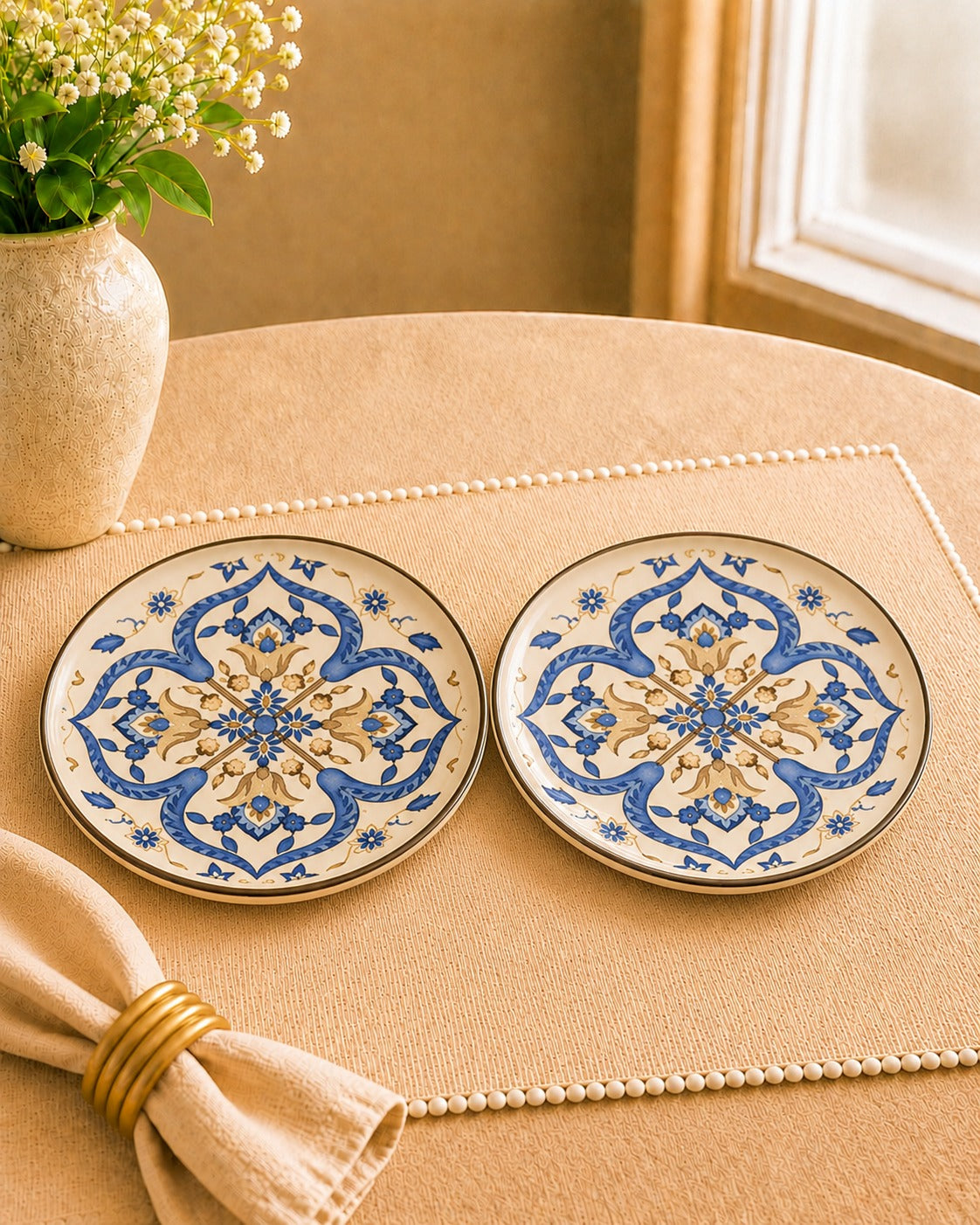 Bloom & Grace Collection - Dinner Plates - set of 2