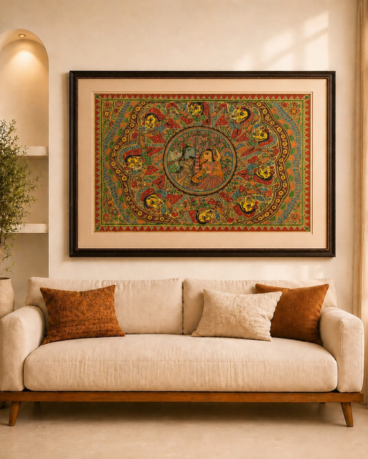 Classic Madhubani Art - Frame