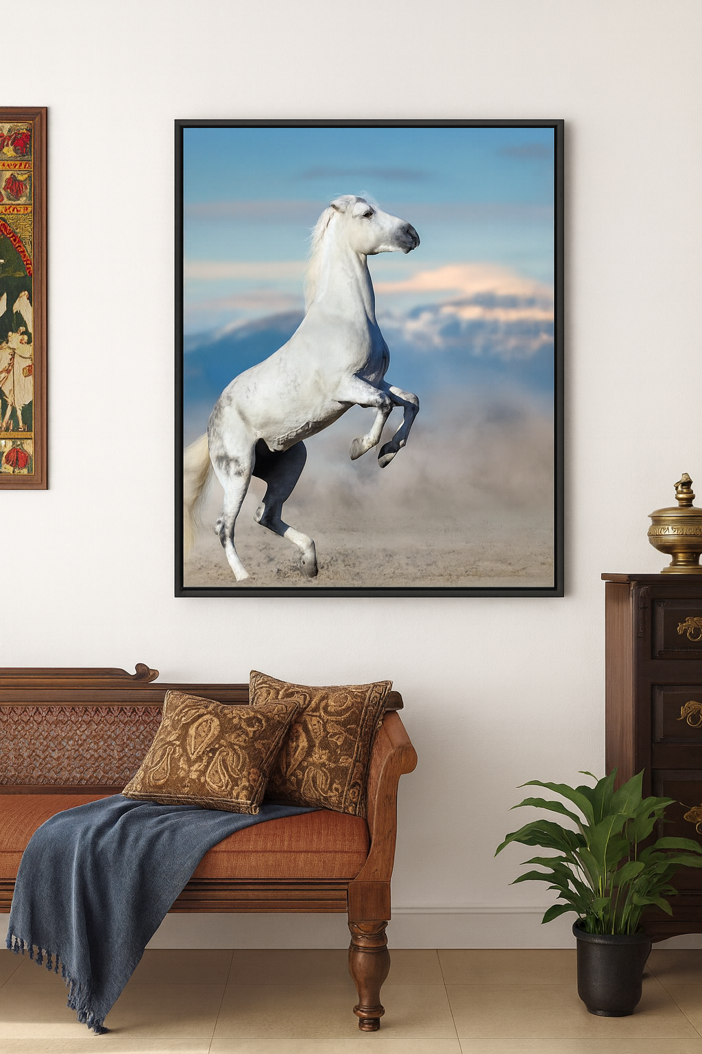 Galloping in action
