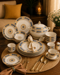 Royal Mediterranean Blue and Gold -  Dinner Set