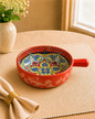 Whispers of Mandala Collection - Red Round Serve Tray