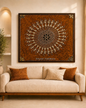 Oil Painted Traditional Worli Art - Frame