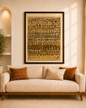 Traditional Chinese Art Symbols on Museum Quality - Canvas with Floater Frame