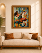 Indian Impasto Oil  Painting on Museum Quality - Canvas