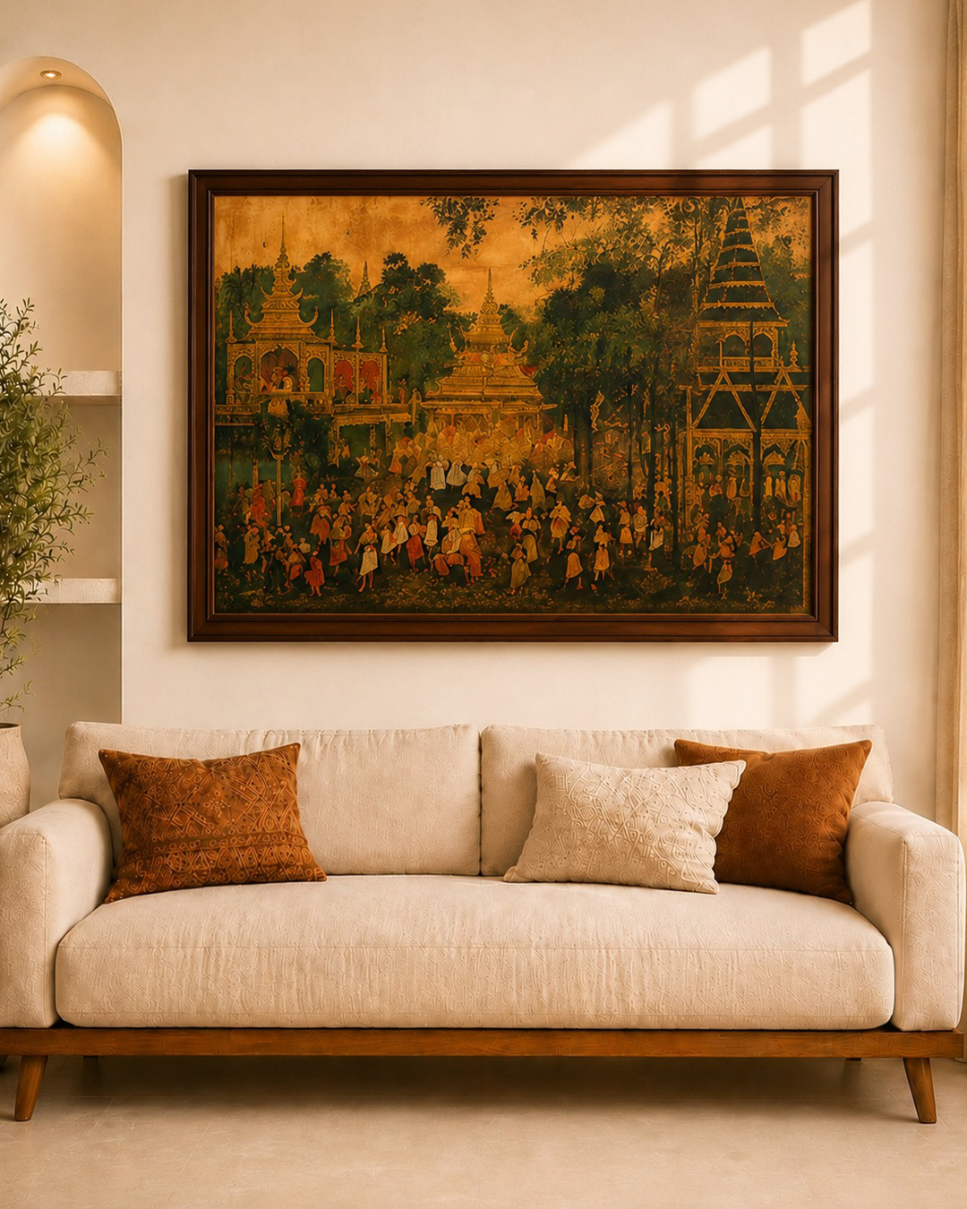 Traditional Thai Portrait - Frame