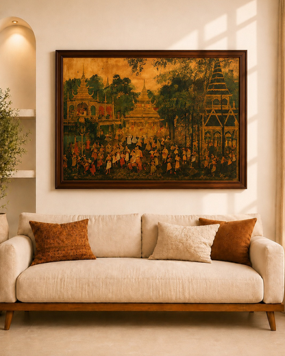 Traditional Thai Portrait - Frame