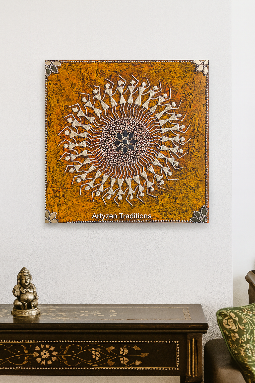 Warli Art on Canvas