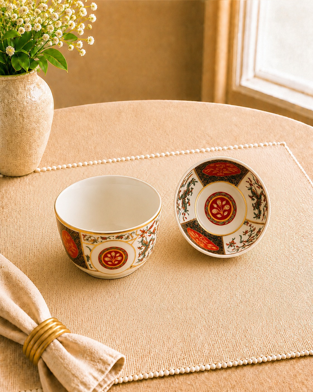 Stylish serve bowls - 7 inch