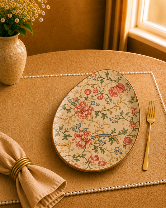 Bagh Collection - Floral   Large Platter
