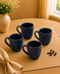 Amber Noor Collection - Midnight Blue Coffee Mugs set of 4