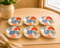 Bloom & Grace Collection of Floral Dip Bowls 3.5inch