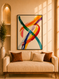 Spectrum Shift - Abstract Art 18x12 inch