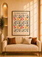 Petals in Paradise - Wall portrait 18x12 inch