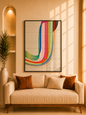 Color Flow - Abstract Art 18x12 inch