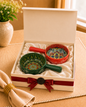 Whispers of Mandala  Collection – Round Serve ware (with handles) Set of 2