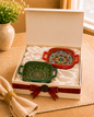Whispers of Mandala  Collection – Serve ware set of 2 (with both side handles)