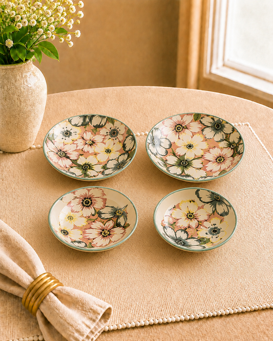 Bloom & Grace Collection - Set of 2 plates & Bowls