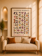 Colcha Floral Market 18x12 inch