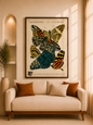 Vintage Butterflies 18x12 inch