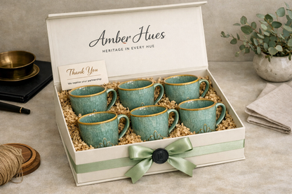 Coffee Mugs Gift Set of 6