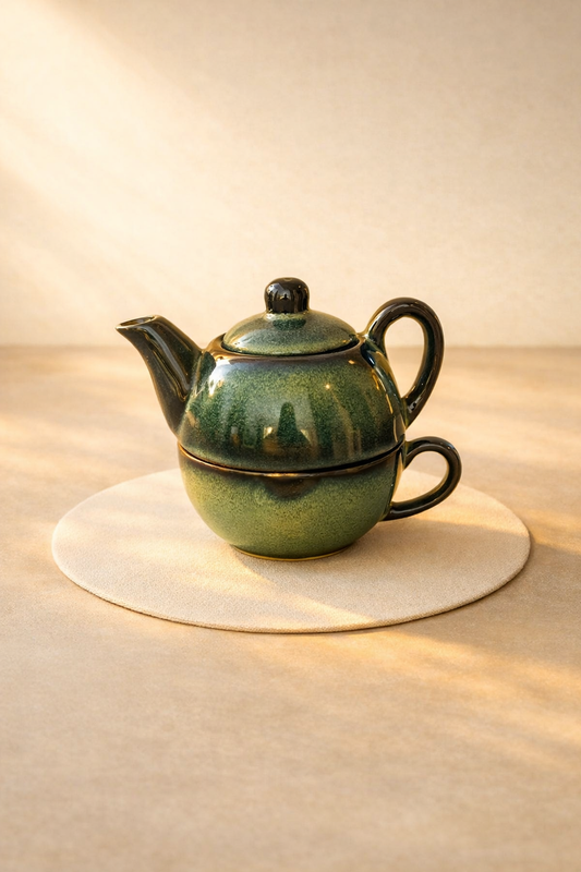 Tea Pot with a Cup