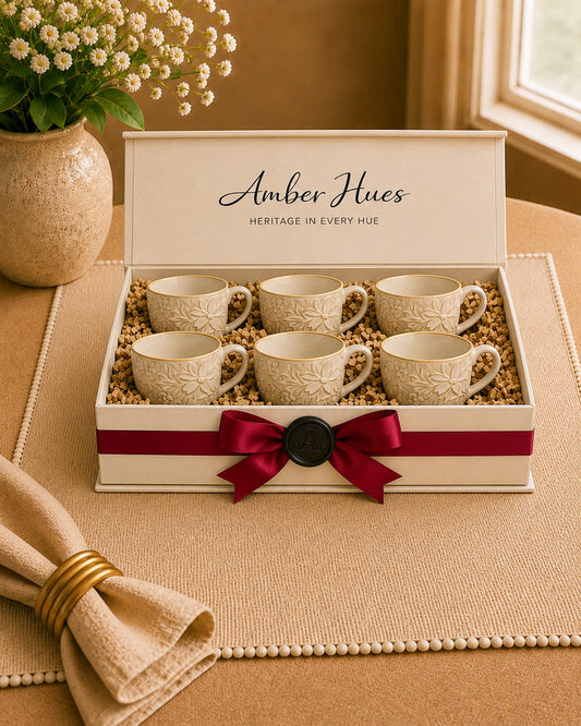 Coffee Mugs Gift Set of 6