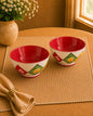 Fiesta Flora Bowl - Set of 2 snacks bowls