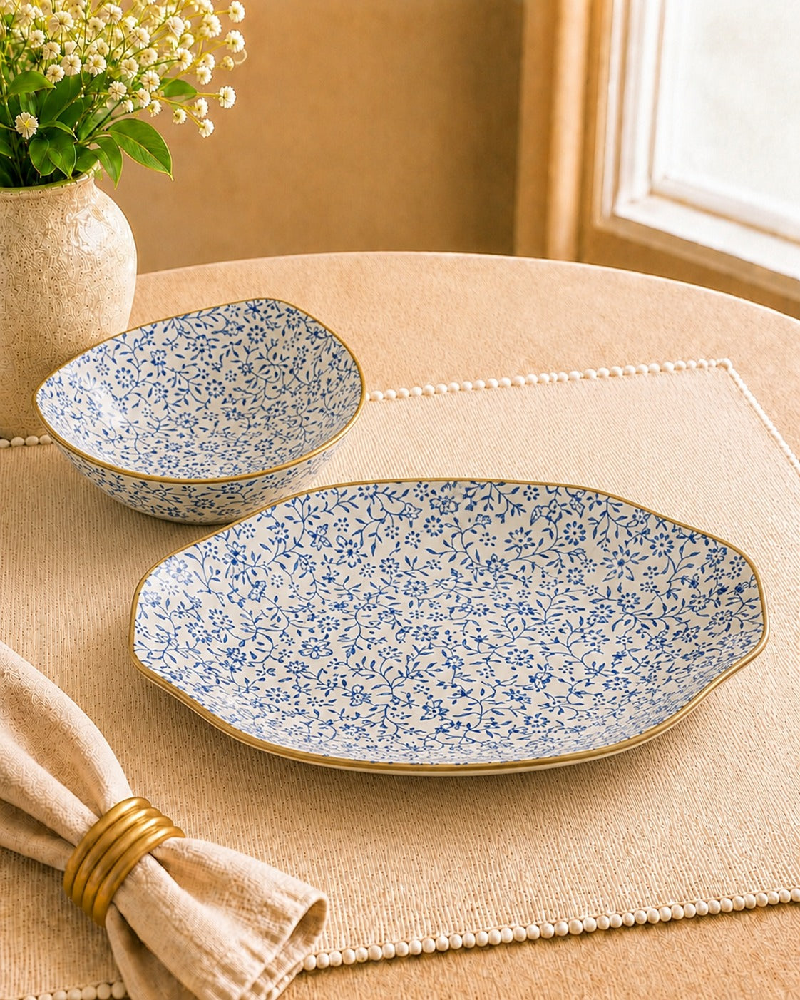 Ottoman Grace Collection – Set of Two Large Platter