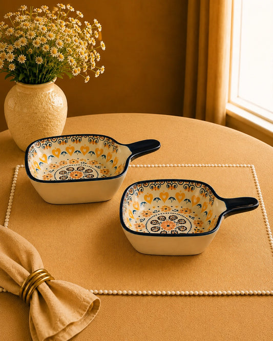 Whispers of Mandala Collection- Dip Bowls set of 3