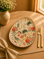 Bagh Collection- Floral   Lage Platter