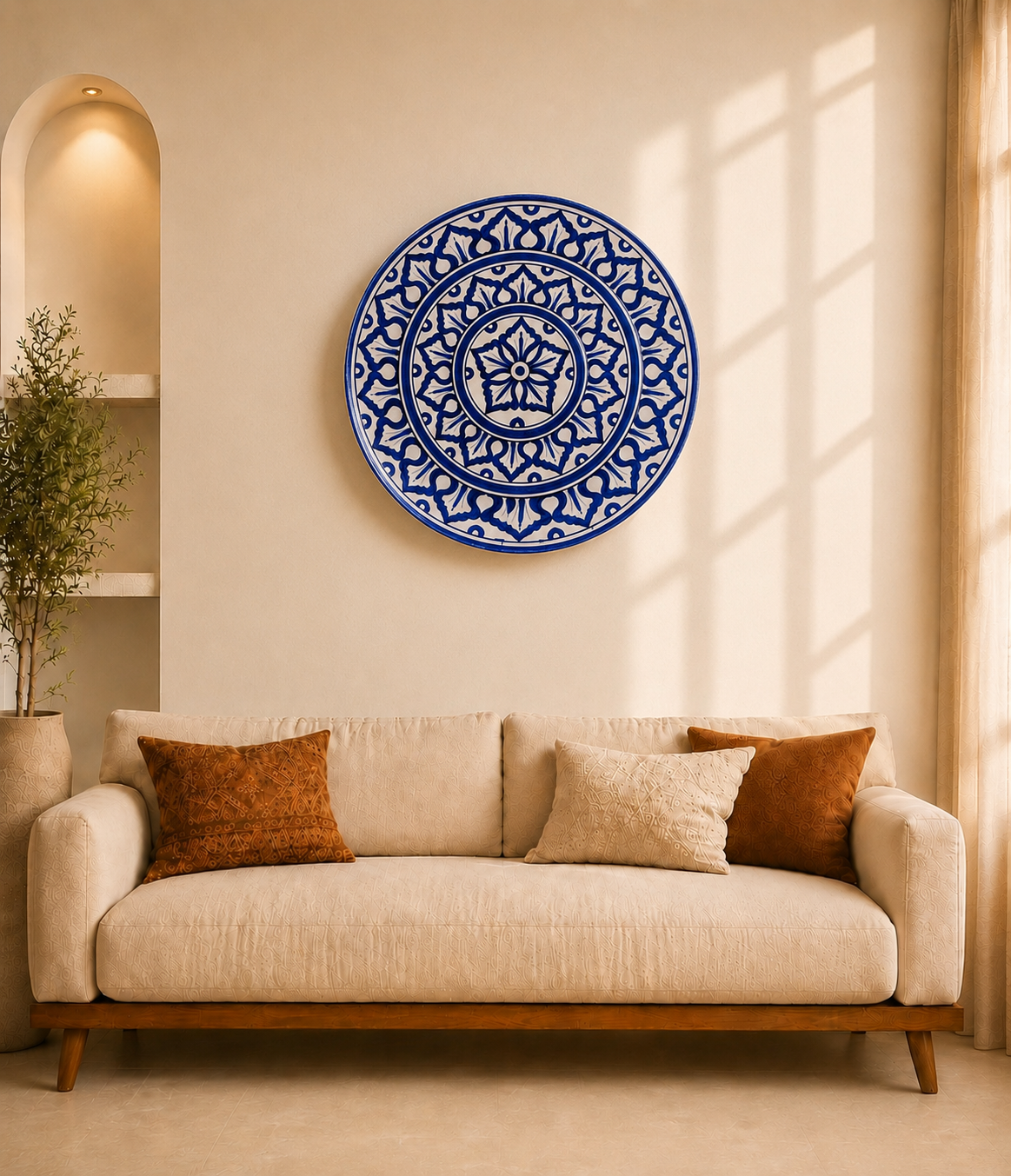 Exquisite collection Blue Pottery - Wall Plates