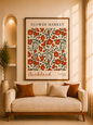 Floral Market 18x12 inch