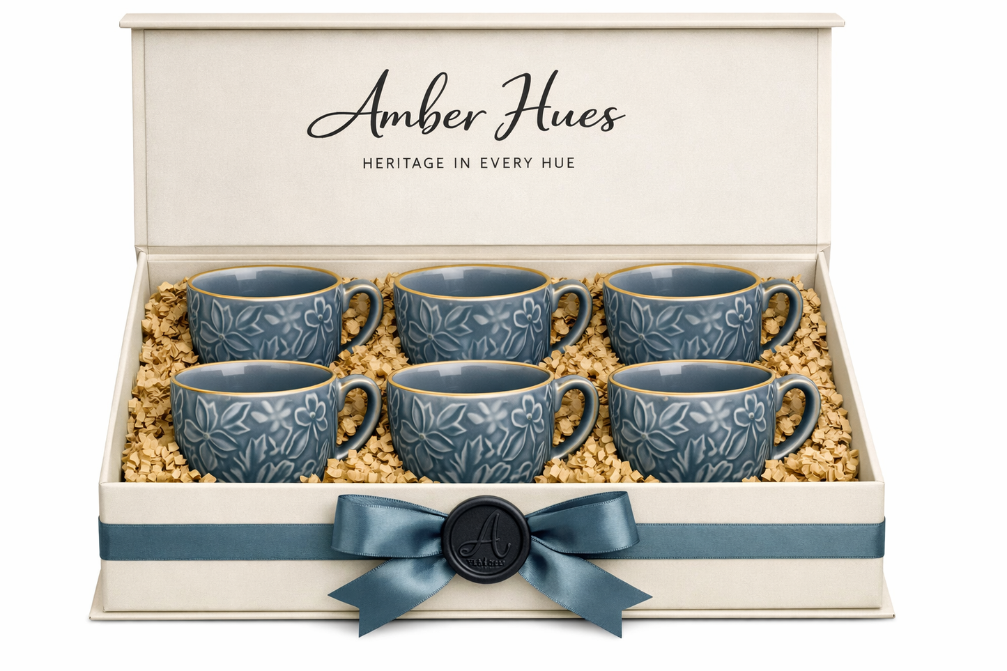 Coffee Mugs Gift Set of 6